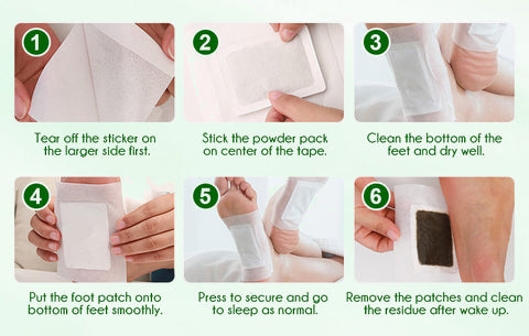 ODALIT™ TruDetox Lymphatic Drainage Foot Pads