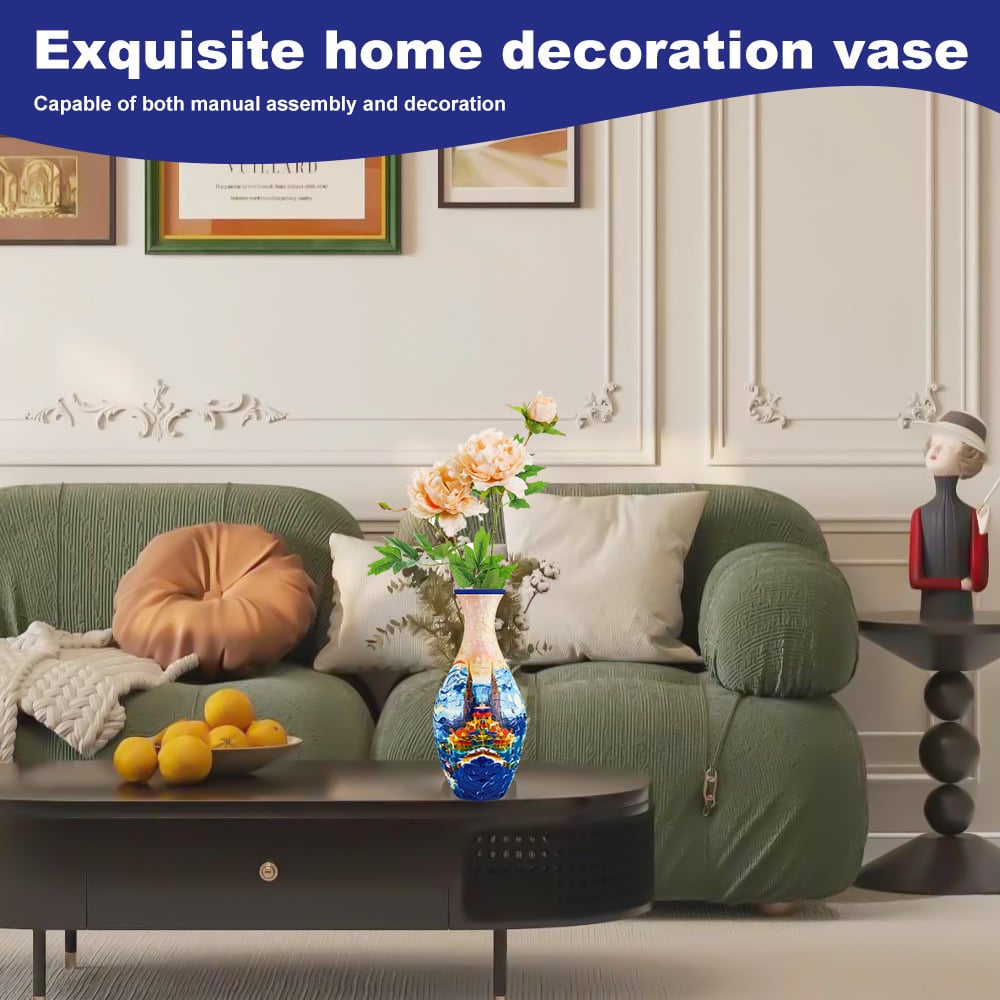 🎄 Early Christmas Sale 60% OFF 🎁 3D Puzzle Vase🔥