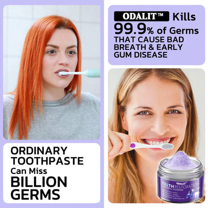 ODALIT™ TeethRestoration Mineral Powder🦷(ADA recommended) (🎁Flash Sale - Don’t Miss Out)