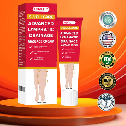 💖 ODALIT™ SwellCare Advanced Lymphatic Drainage Massage Cream