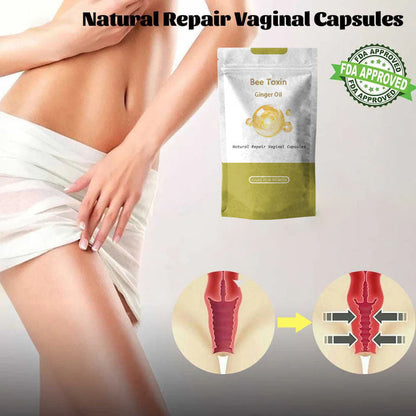 NEW UPGRADE Bee Toxin Ginger OilNatural Repair LoseWeight Capsules