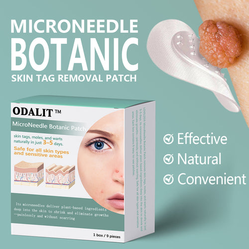 ✨ODALIT™ MicroNeedle Botanic skin Tag Removal Patch