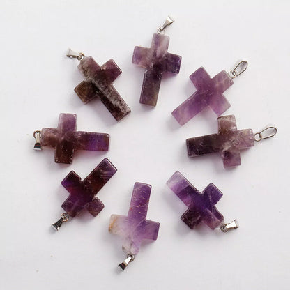 ✝️100% Handmade Crystal Cross Healing Heart (Paul Smith 𝐇𝐚𝐧𝐝𝐦𝐚𝐝𝐞®)