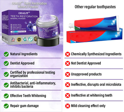 ODALIT™ TeethRestoration Mineral Powder🦷(ADA recommended) (🎁Flash Sale - Don’t Miss Out)