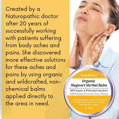 Organic Mugwort Herbal Balm