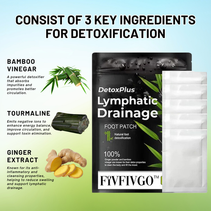 DetoxPlus Lymphatic Drainage Foot Patch