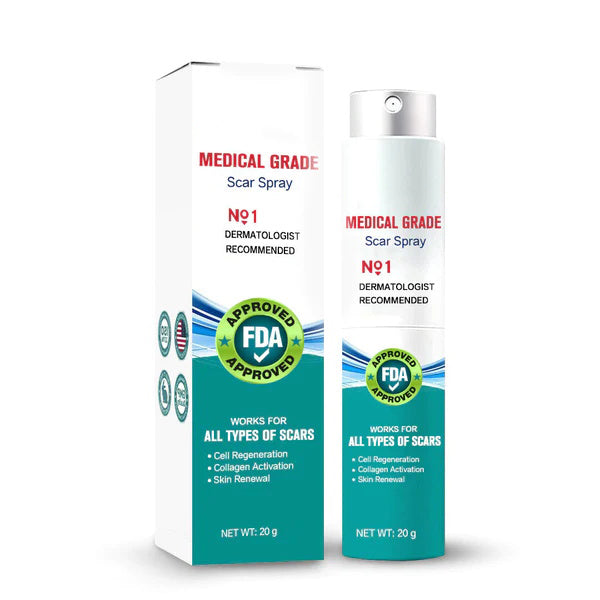 ❤️Advanced Scar Spray For All Types of Scars - Acne Scars, Surgical Scars and Stretch Marks ⚡️⚡️⚡️