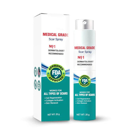 ❤️Advanced Scar Spray For All Types of Scars - Acne Scars, Surgical Scars and Stretch Marks ⚡️⚡️⚡️