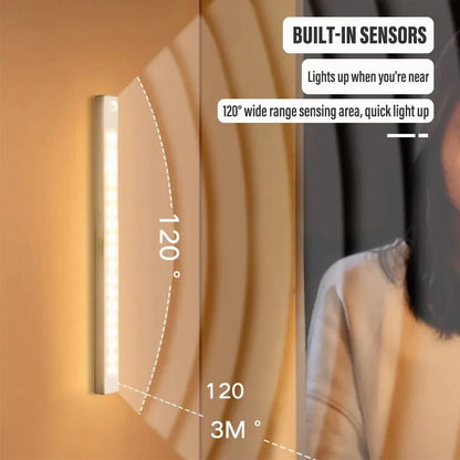 🔥2025 HOT SALE - Punch-free Smart Sensor Magnetic Rechargeable LED Lights