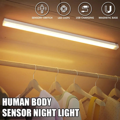 🔥2025 HOT SALE - Punch-free Smart Sensor Magnetic Rechargeable LED Lights
