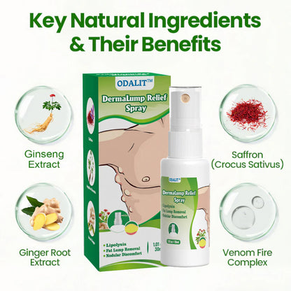 ⏰Last Day Promotion: 60% OFF🔥ODALIT™ DermaLump Relief Spray