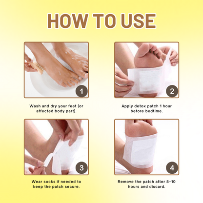Fivfivgo™ Anti-Swelling Ginger Detoxing Patch