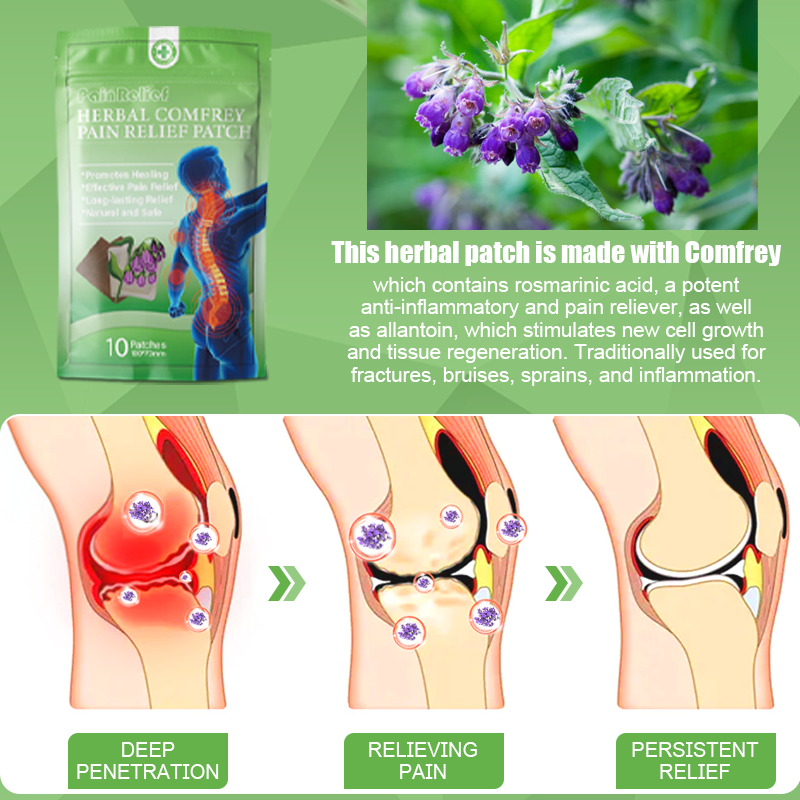 ⏰Hot Sale 60% OFF🌿Herbal Comfrey Pain Relief Patch