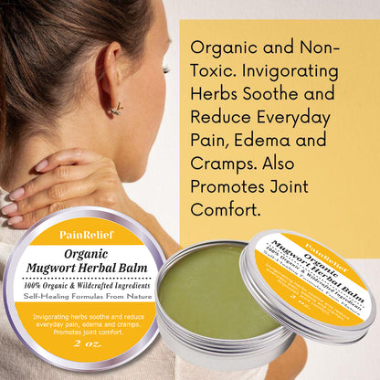 Organic Mugwort Herbal Balm