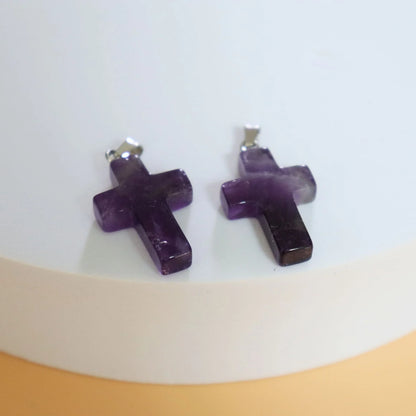 ✝️100% Handmade Crystal Cross Healing Heart (Paul Smith 𝐇𝐚𝐧𝐝𝐦𝐚𝐝𝐞®)