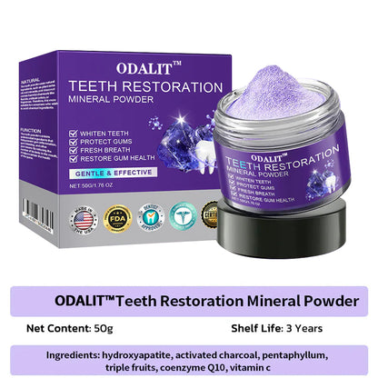 ODALIT™ TeethRestoration Mineral Powder🦷(ADA recommended) (🎁Flash Sale - Don’t Miss Out)