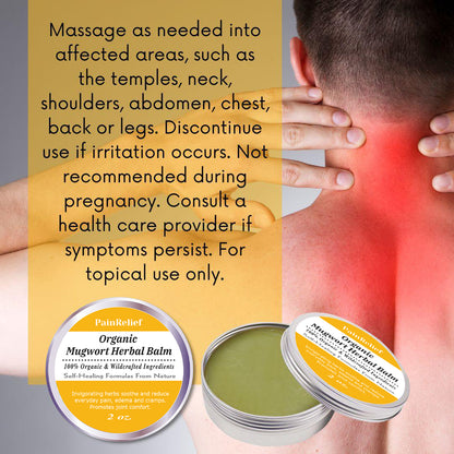 Organic Mugwort Herbal Balm