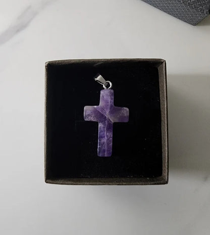 ✝️100% Handmade Crystal Cross Healing Heart (Paul Smith 𝐇𝐚𝐧𝐝𝐦𝐚𝐝𝐞®)