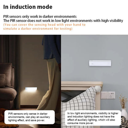 🔥2025 HOT SALE - Punch-free Smart Sensor Magnetic Rechargeable LED Lights